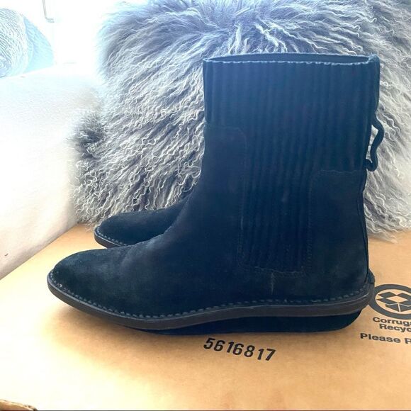 balenciaga stiv.t pelle s.gomma suede chelsea boot - Picture 3 of 8